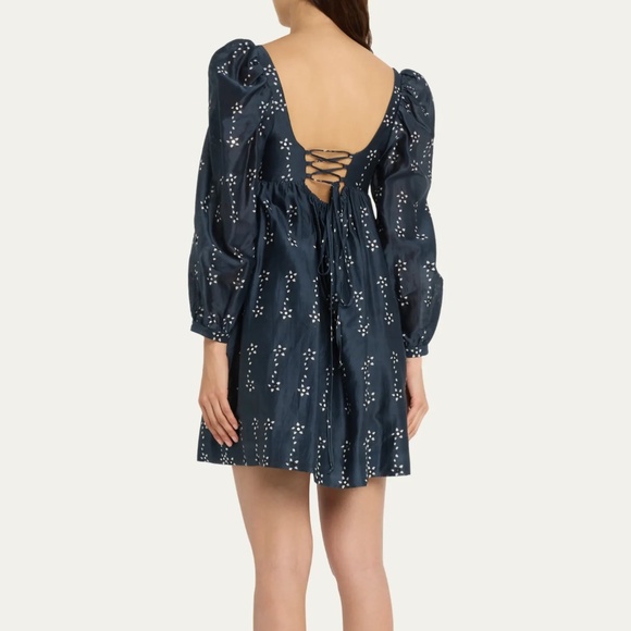 Alix of Bohemia Christina Black Bloom Dress - Picture 4 of 10